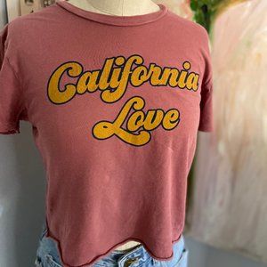AVIATOR NATION 'California Love' CROPPED TEE